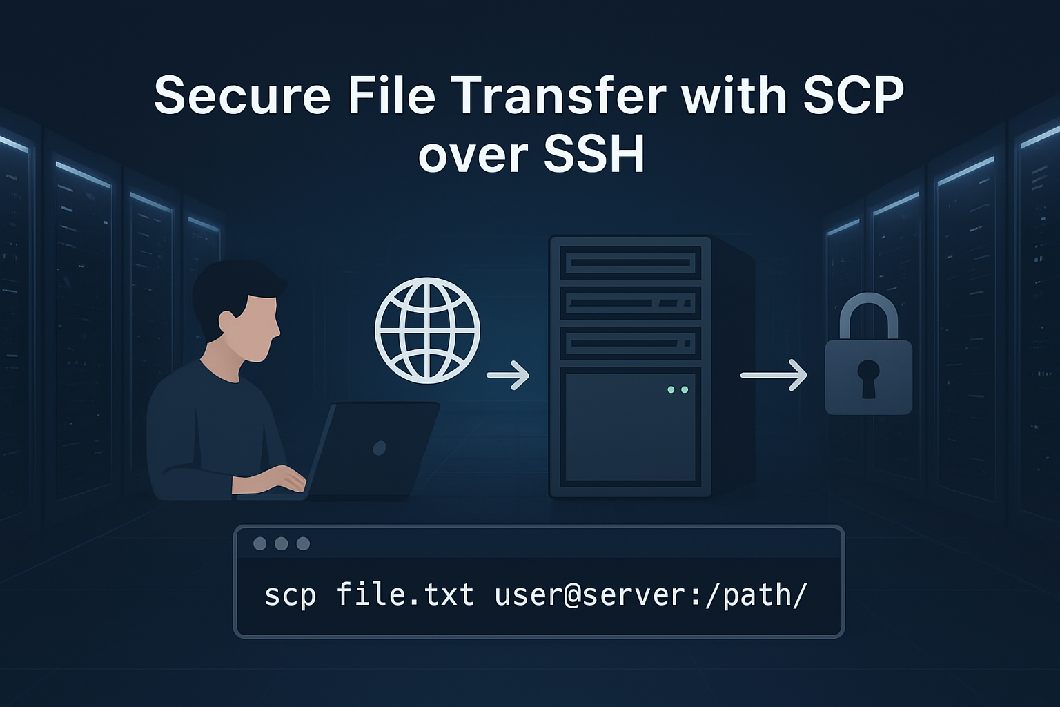 Копирование файлов через SCP по SSH · Записки DevNetSecOps инженера